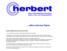 Tablet Screenshot of herbertkg.de